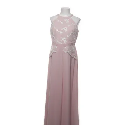 Maxi dress (Pink, White) from Little Mistress Elastane, Polyester