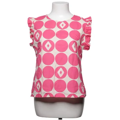 Top (Roze, Wit) van New Collection Katoen, Elastaan