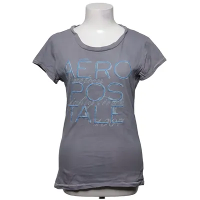 T-shirt (Gray, Blue) from Aéropostale Cotton
