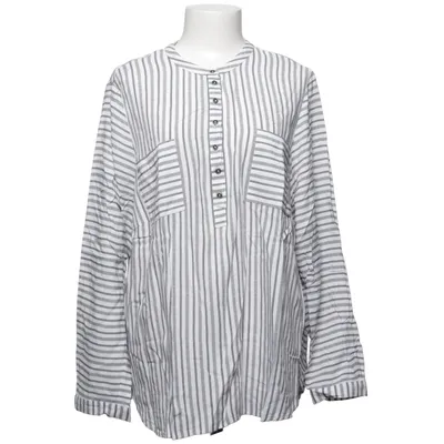 Bluse (Weiß, Grau) von Gina Laura Viskose