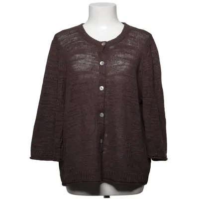 Cardigan (Marron) de Gudrun Sjödén Lin, Coton biologique, Coton recyclé