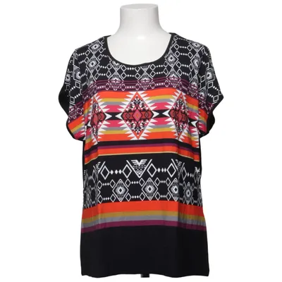 Haut (Noir, Multicolore) de Christine Laure Élasthane, Viscose