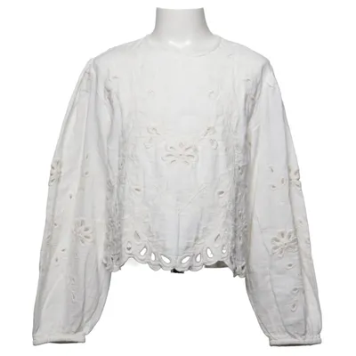 Blouse (Wit) van Zara Katoen