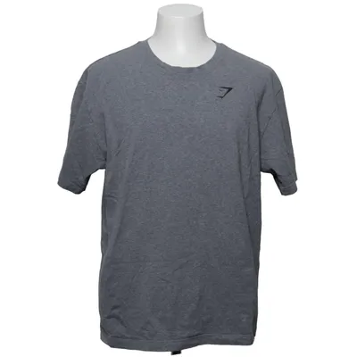 T-shirt (Grijs) van Gymshark Katoen, Elastaan