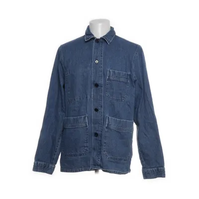 Spijkerjas (Blauw) van Nolabel Organisch katoen, Gerecycled katoen
