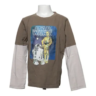 Långärmad t-shirt (Brun, Vit) från Star Wars Bomull