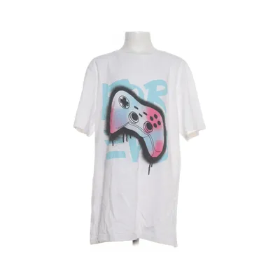 T-shirt (Vit, Flerfärgad) från H&M Bomull
