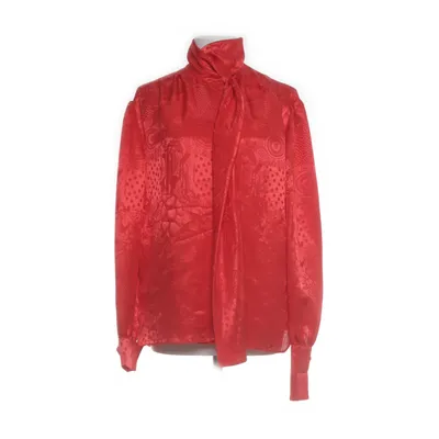 Knytblus (Röd) från Erfo Polyester