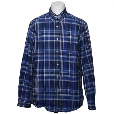 Buttondownskjorte (Blå, Hvid) fra Polo Ralph Lauren Bomuld
