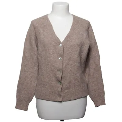 Cardigan (Beige) fra Nümph Alpacauld, Elastan, Polyamid