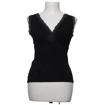 Tanktop (Zwart) van Côté Femme Elastaan, Viscose