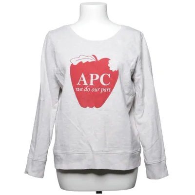 Sweatshirt (Gris, Rouge) de A.P.C. Coton