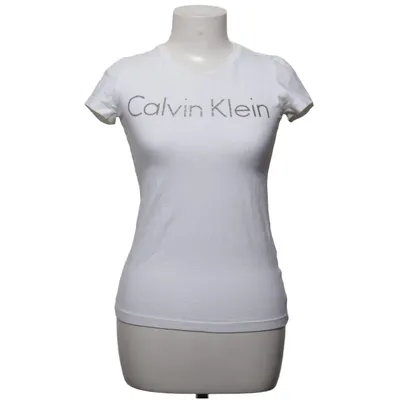 T-shirt (Vit) från Calvin Klein Jeans Bomull, Elastan
