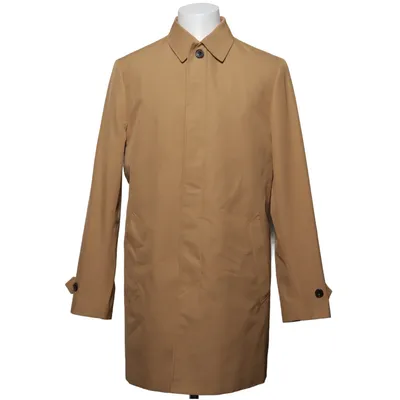 Coat (Beige) from Bläck Polyester, Viscose