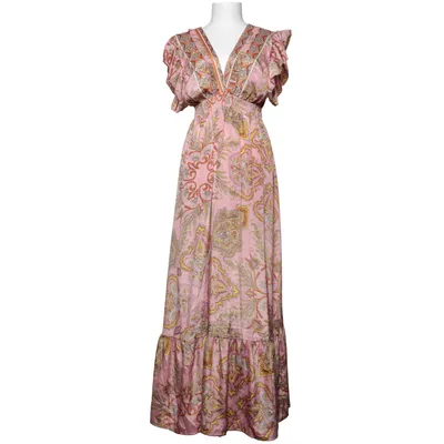 Robe longue (Rose, Multicolore) de Gold & Silver