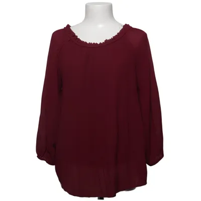 Blouse (Red) from Free Style Elastane, Polyester