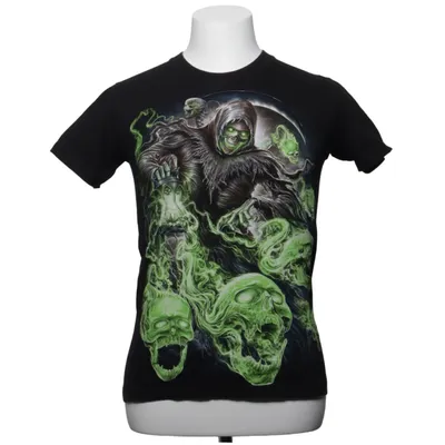 T-shirt (Svart, Grön) från Rock Eagle Bomull