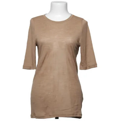 T-shirt (Beige) de Dilling Laine de mouton, Soie