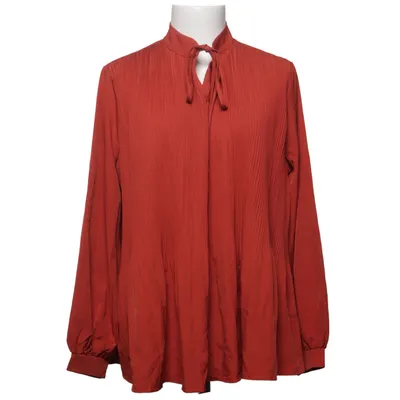 Blouse (Red) from Zanzea Collection Elastane, Polyester