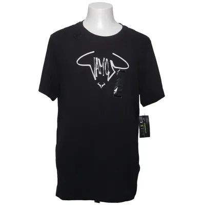 T-shirt (Zwart) van Nike Katoen, Polyester