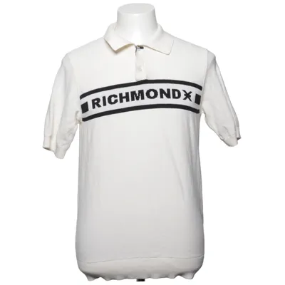 Polo (Blanc, Noir) de Richmond Coton