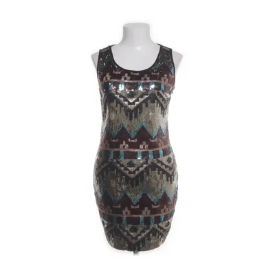 Cocktail dress (Black, Multicolored) from Jaune Rouge Polyester