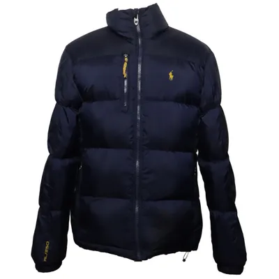 Dunjakke (Blå, Rød) fra Polo Ralph Lauren Dun, Fjer, Polyester
