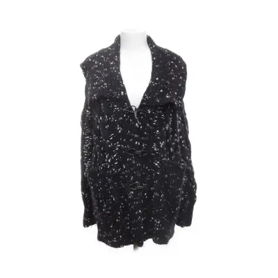 Cardigan (Zwart, Wit) van Sportmax Code Wol, Acryl, Mohair, Nylon