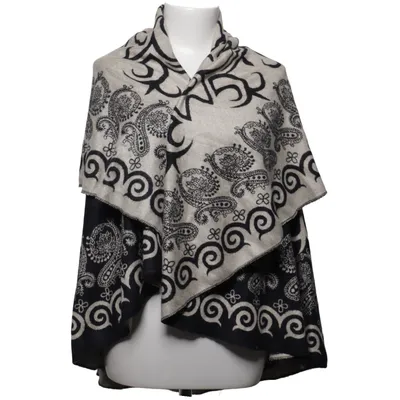 Weste (Schwarz, Beige) von Pashmina Kaschmir