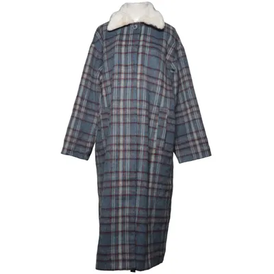Jas (Blauw, Grijs, Wit) van Edited Acryl, Polyamide, Gerecycled polyester, Wol
