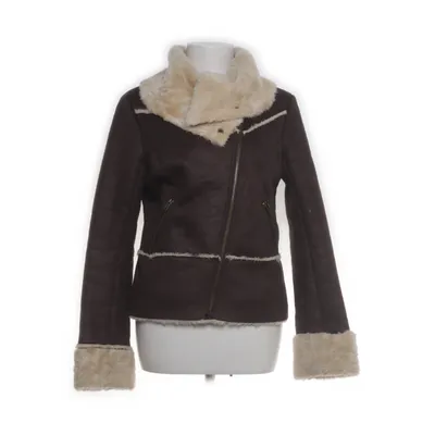 Shearling jas (Bruin) van JSFN Acryl, Polyester, Imitatiebont