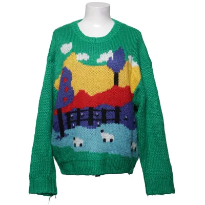 Sweater (Green, Multicolored) from Lisa Says Gah Viscose