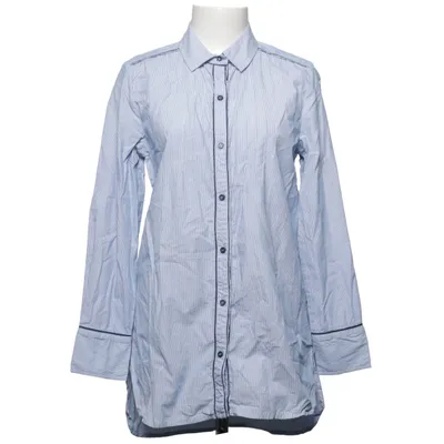 Chemise (Bleu, Blanc) de Jacqueline Riu Coton