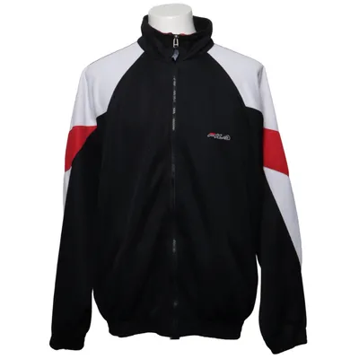 Träningsjacka (Svart, Vit, Röd) från Fila Polyester