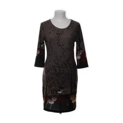 Klänning (Brun, Svart, Flerfärgad) från Apricot Elastan, Polyester