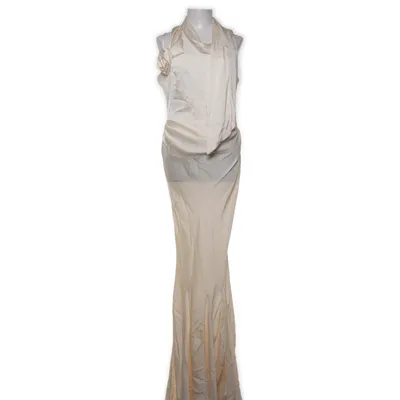 Maxi jurk (Beige) van L'Eau Polyester
