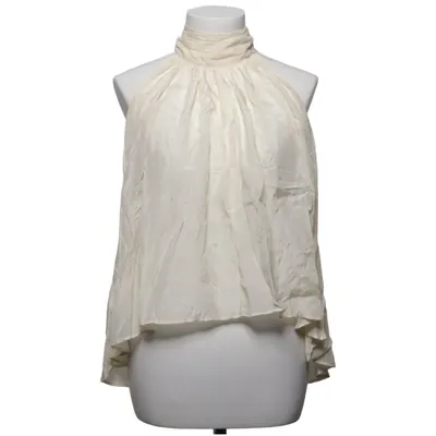 Top (Yellow) from H&M Cupro, Modal