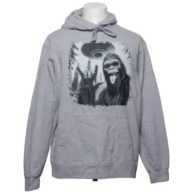 Sweat à capuche (Gris) de Port & Company Coton, Polyester
