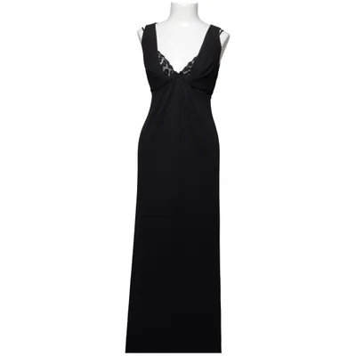 Evening gown (Black) from La Perla Polyester, Viscose