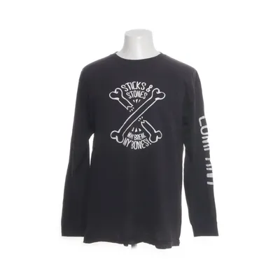 Lange mouwen shirt (Zwart) van Quintin Katoen