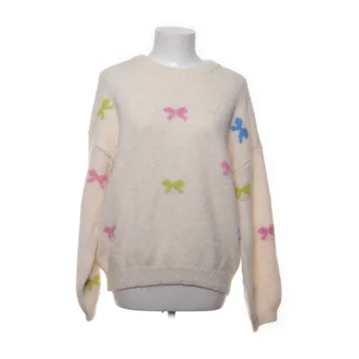 Tröja (ONLBRUNHILDA LIFE LS BOW O-NECK KNT) från ONLY Akryl, Elastan, Polyamid, Återvunnen polyester, Ull