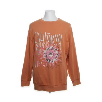 Sweatshirt (Oranje) van Stradivarius Katoen, Elastaan
