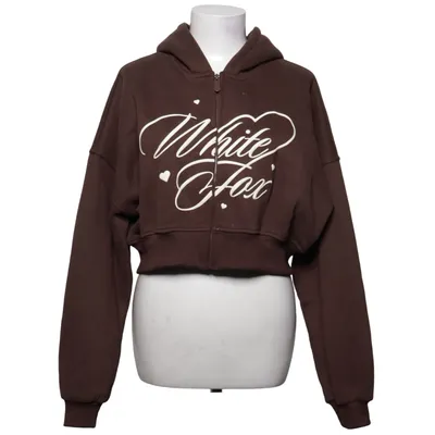 Capuchon sweater (Bruin) van White Fox Katoen, Polyester