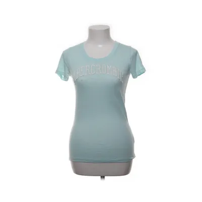 T-shirt (Blå) från Abercrombie & Fitch Bomull, Polyester