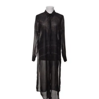 Strandklänning (Svart, Flerfärgad) från Zara Woman Polyester