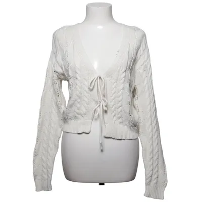 Cardigan (White) from Pieces Acrylic, Cotton