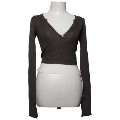 Sweater (Brun, Hvid) fra Mochy Polyester, Viscose