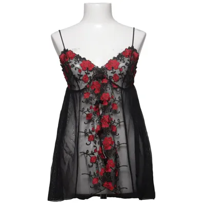 Negligé (Zwart, Rood) van Venus Polyamide, Polyester, Polyurethaan, Viscose