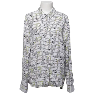 Blouse (Blanc, Multicolore) de Herzen´s Angelegenheit Élasthane, Soie