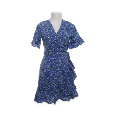 Omlottklänning (Blå, Grön, Vit) från Chelsea Polyester